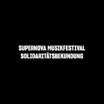 Supernova Musikfestival Solidaritätsbekundung