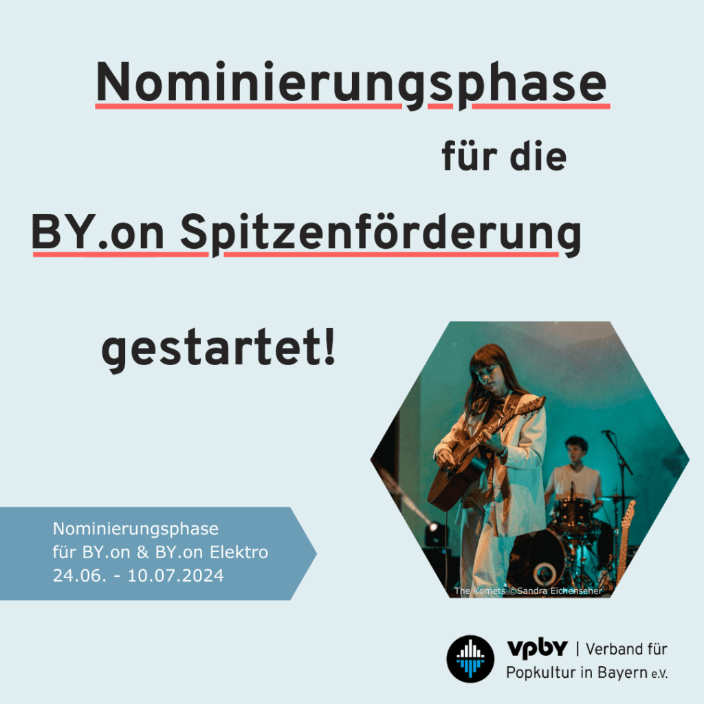 Nominierungsphase für die BY.on Spitzenförderung gestartet